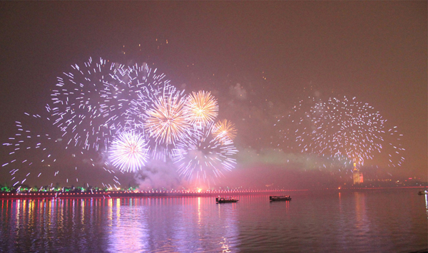 橘子洲烟花